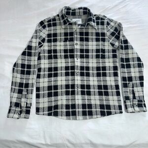 Goodfellow & Co Black and White Checkered Shirt